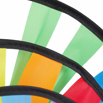 Wind-spinning rainbow