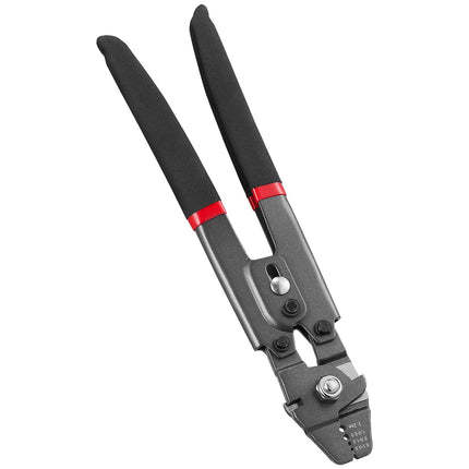 Wire Rope Crimping Tool Kit, 2.2mm, Cutter, 160 Sleeves
