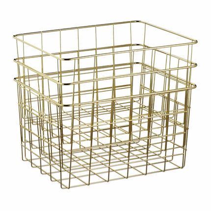 Wire baskets - set of 3