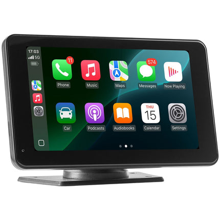 Wireless Car Stereo 7-Inch CarPlay, Android Auto, Camera