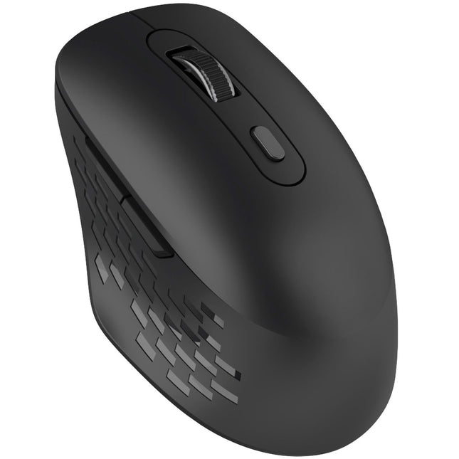 Wireless Dual Mode Mouse, Silent, Bluetooth + RF, Black