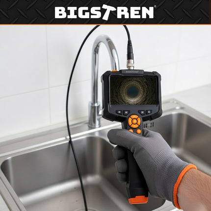 Wireless Endoscope Camera, 5m Cable, Full HD, 8 LEDs