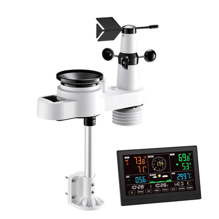Wireless Weather Station 5-in-1, 7.5-Inch, No WiFi