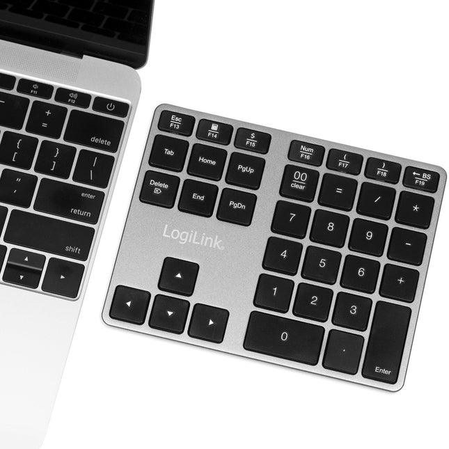 Wireless numeric keyboard with arrow keys