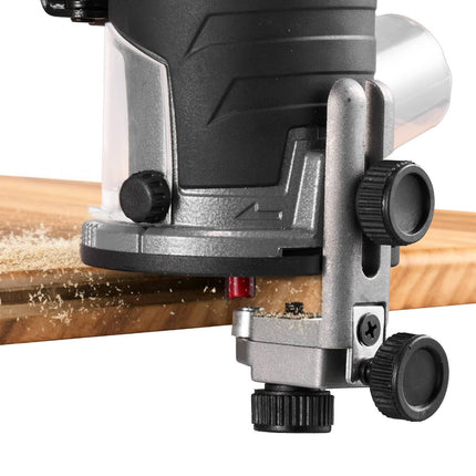 Wood Router 1 HP 710W, Variable Speed, Soft Start, 3 Bases