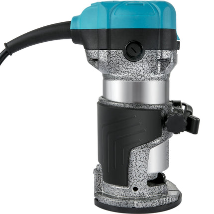 Wood Router 710W, Fixed Base, Variable Speed, 3 Collets