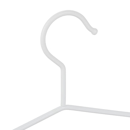 Wood and metal hangers - set of 12