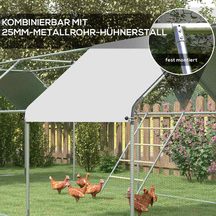 Wooden chicken playground ladder - 140 x 86 cm, natural wood