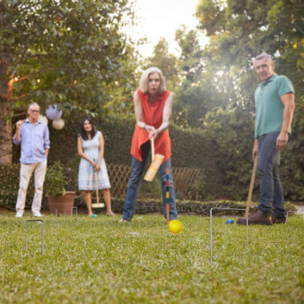 Wooden Croquet Game 6 Players