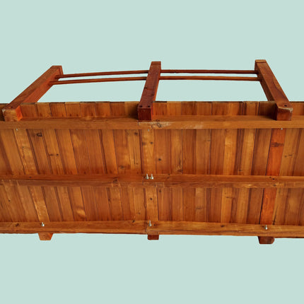 Wooden Garden Bridge – Arched Fir Design for Ponds