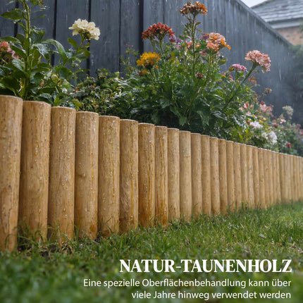 Wooden Garden Fence Panel 176x30 cm – Pet Barrier