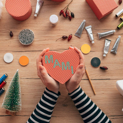 Wooden Letters Set, 324 Pcs – Grey, Crafting & DIY