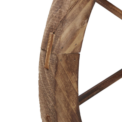 Wooden Wagon Wheel Set of 2