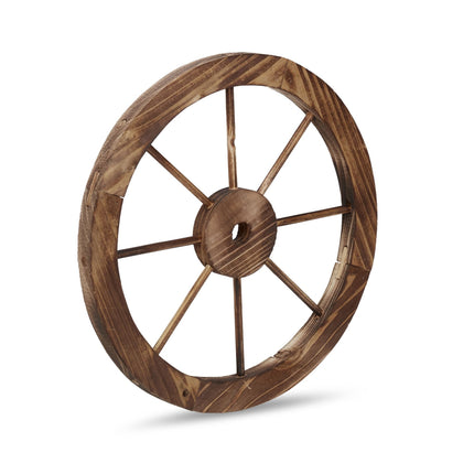 Wooden Wagon Wheel Set of 2