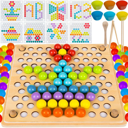 Wooden beads puzzle 22403