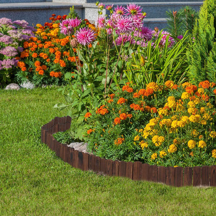 Wooden beet edge, flexible