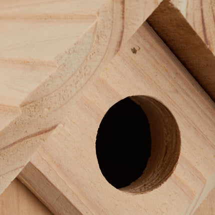 Wooden birdhouse