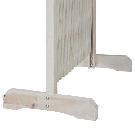 Wooden climbing support, extendable
