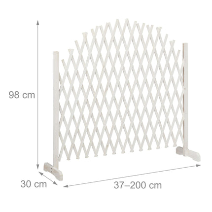 Wooden climbing support, extendable