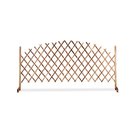 Wooden climbing support, extendable