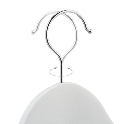 Wooden clothes hangers - set of 12