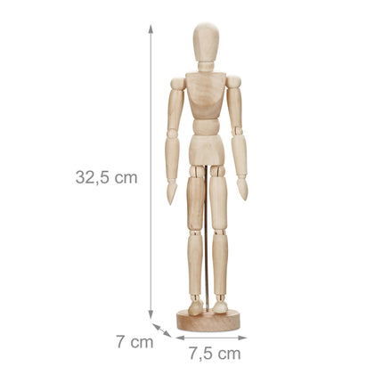 Wooden doll