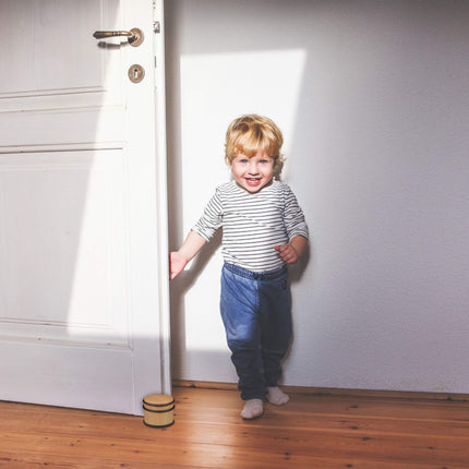 Wooden door stopper - set of 2