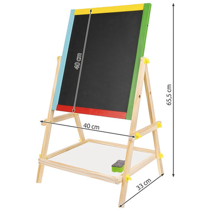Wooden double-sided board Kruzzel 23546