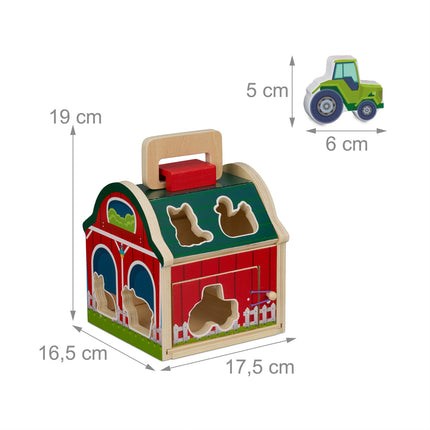 Wooden farmhouse