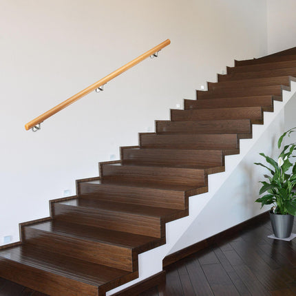 Wooden handrail