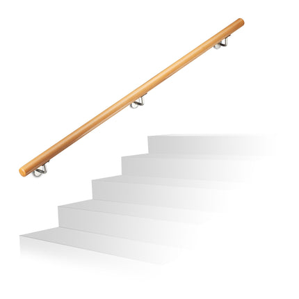 Wooden handrail