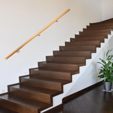 Wooden handrail