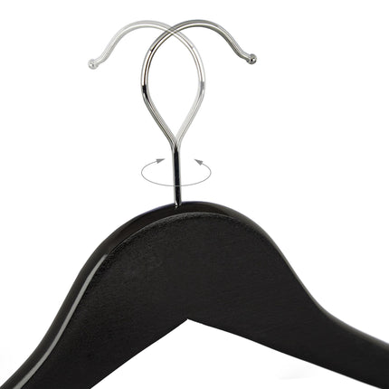 Wooden hangers - 50 pcs