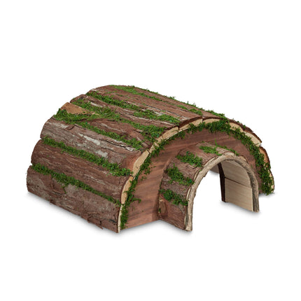 Wooden hedgehog house