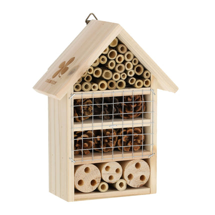 Wooden insect hotel