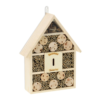 Wooden insect hotel