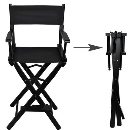 Wooden makeup chair
