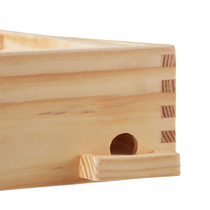 Wooden maze game