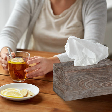 Wooden napkin holder