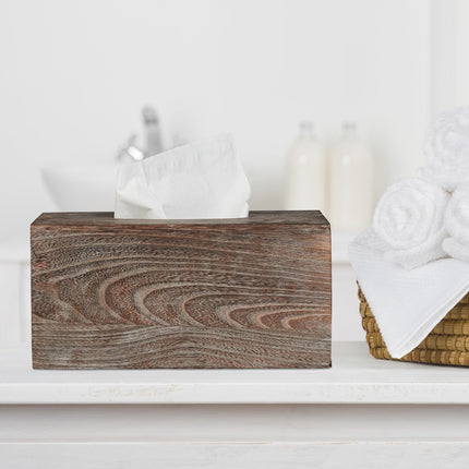 Wooden napkin holder