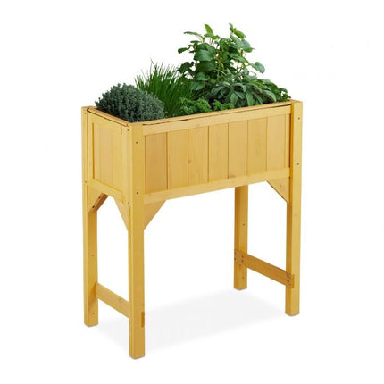 Wooden pedestal