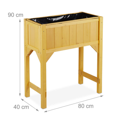 Wooden pedestal