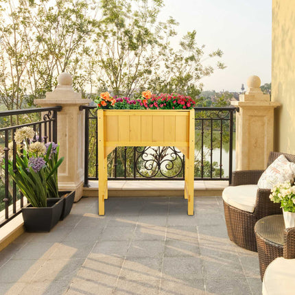 Wooden pedestal