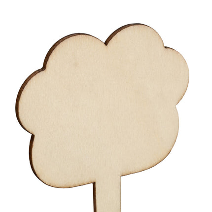 Wooden plant plugs - 100 pcs
