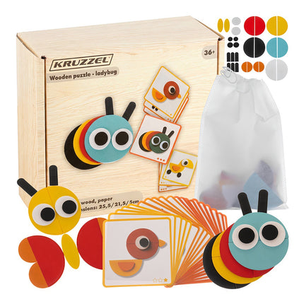 Wooden puzzle - Kruzzel 22426 puzzle