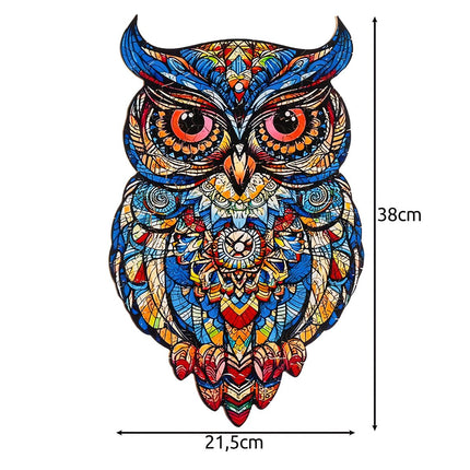 Wooden puzzle - Kruzzel puzzle 24551