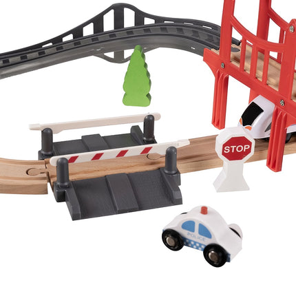 Wooden railway - Kruzzel track 22646