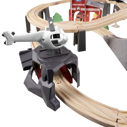 Wooden railway - Kruzzel train 22754