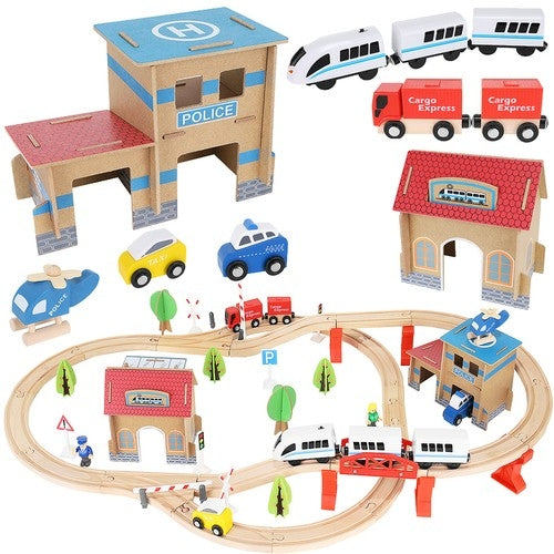 Wooden railway - track 22418