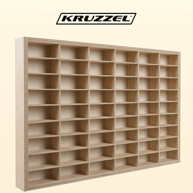 Wooden shelf for KRUZZEL 21998 cars/springs